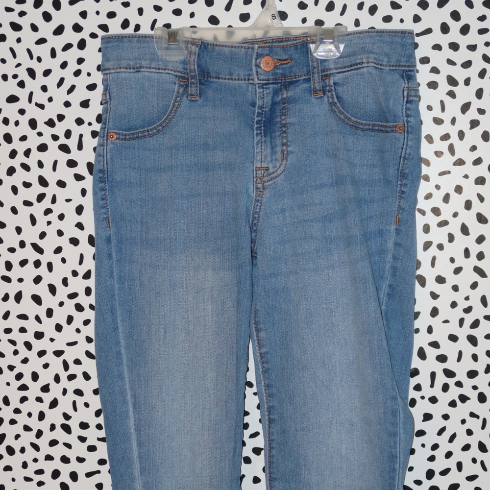Super Skinny Blue Jeans